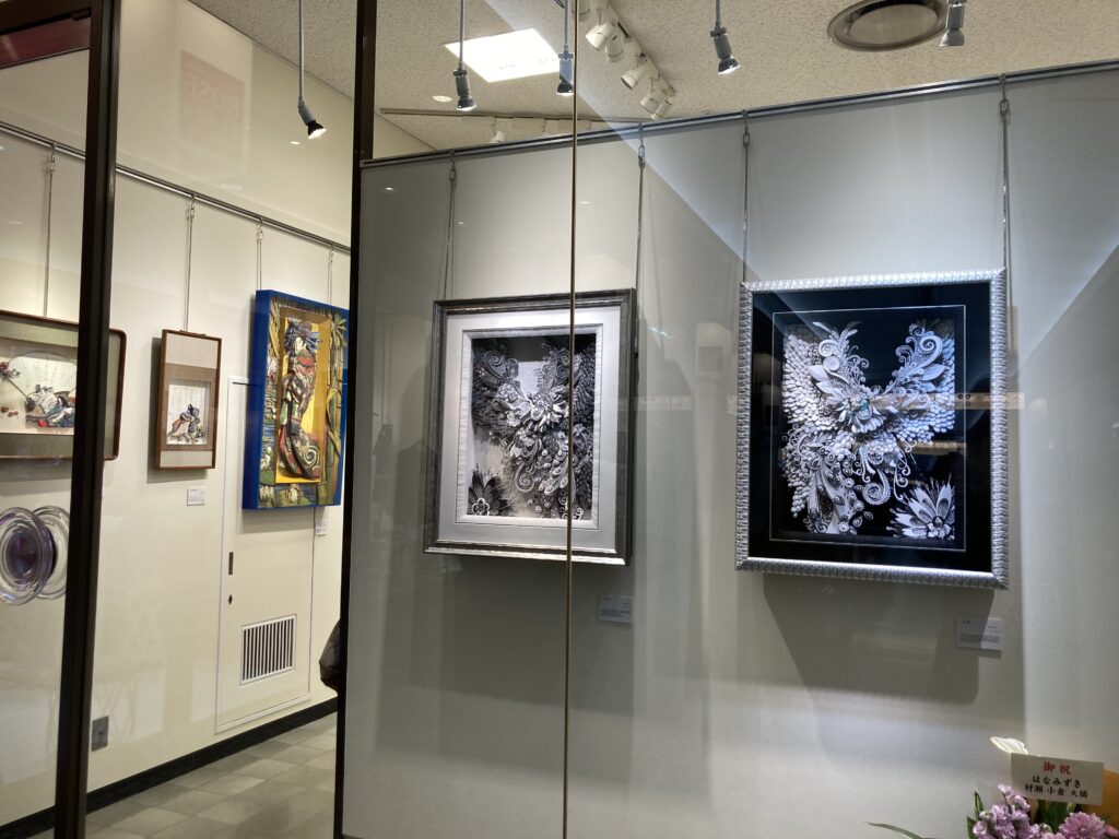 「松丸克代シャドーボックス展」