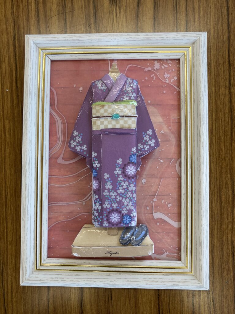 「京都」のシャドーボックス作品